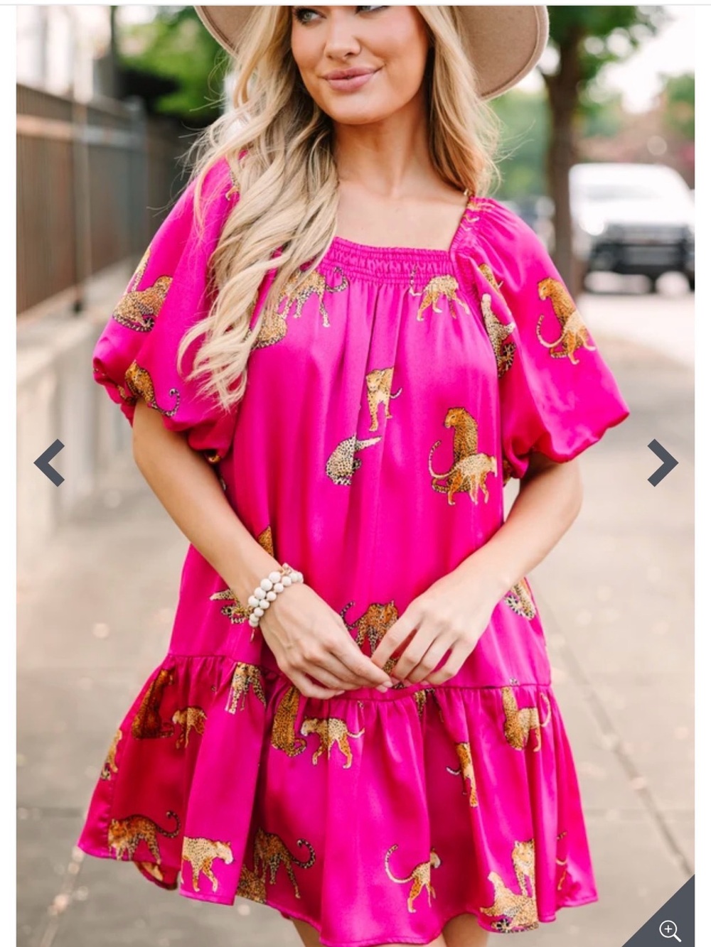 Ready For The Day Fuchsia Pink
Cheetah Print Dress NWT Size Medium